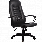 Кресло LP-2 Pl №821 (чёрный,Перфорированная экокожа)