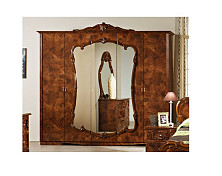 Шкаф 5-дверный зеркальный «Тициана»