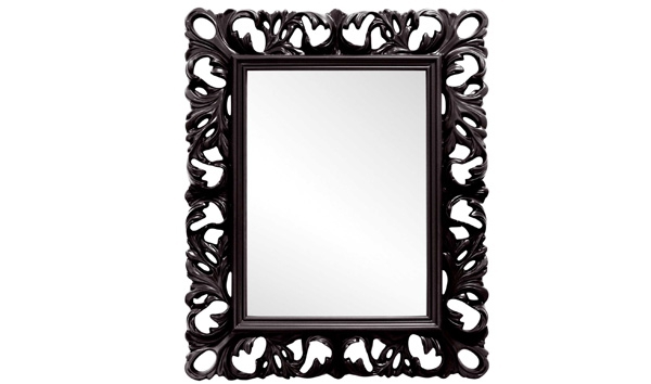 Зеркало прямоугольное 1809(2)  (черное)