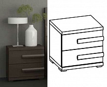 Леонардо Тумба С-ТП-202 Бодега белая