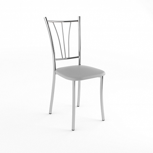 Стул хром "Трилогия Стандарт" (серый 700)
