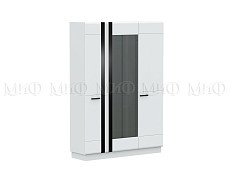 Магнолия Шкаф 3-х ств. (Белый глянец) Магнолия Шкаф 3-х ств. (Белый глянец)