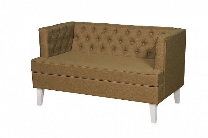 Диван Фьюжн Китон Охра/ноги Дуб