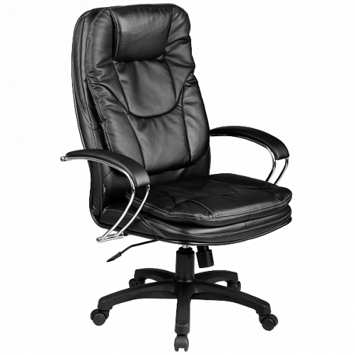 Кресло LK-11 Ch №721 (чёрный,Перфорированная кожа NewLeather*)