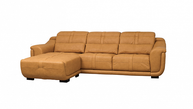 Диван угловой «Мартин» (БЛ-2Т-1-БП+ПУФ) Диван угловой «Мартин» (БЛ-2Т-1-БП+ПУФ)