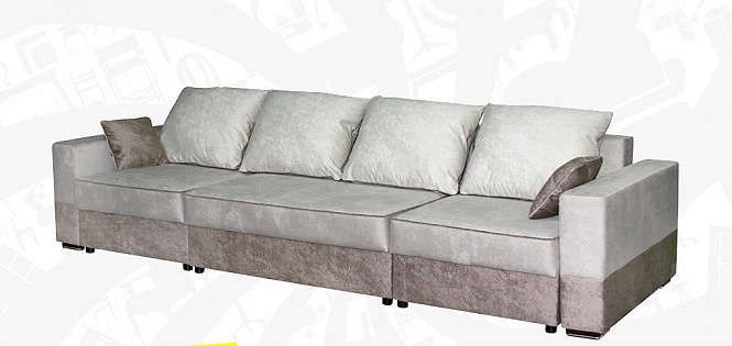 Диван-кровать "Бостон-2800" Вариант №1 (Авокадо бежевый/Авокадо капучино/Авокадо шоколад) СК Диван-кровать "Бостон-2800" Вариант №1 (Авокадо бежевый/Авокадо капучино/Авокадо шоколад) СК