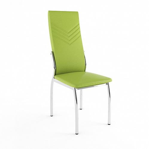 Стул хром "Лорд Чайка" (лайм 786)