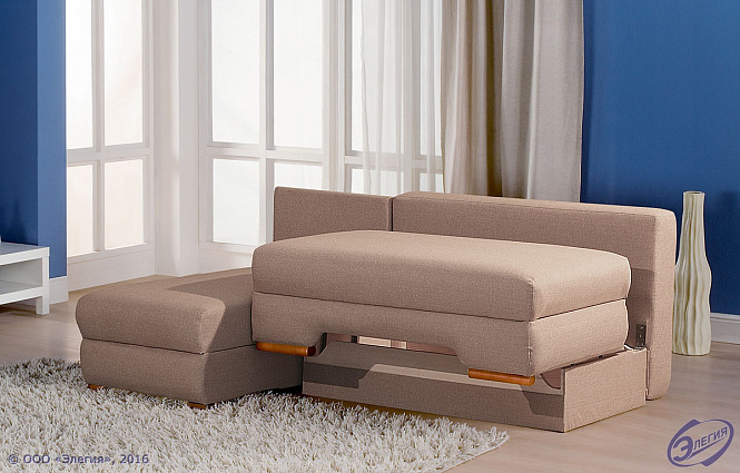 МЯГКИЙ УГОЛ "ВЕГА ТИК-ТАК" (ЛДСП) 