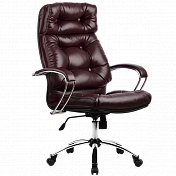 Кресло LK-14 Ch №723 (коричневый,Перфорированная кожа NewLeather*)