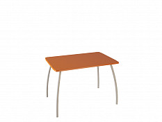 Стол для кухни (МДФ большой оранжевый)