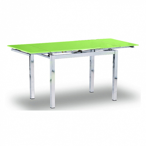 Стол обеденный MIX-2 (1100-1700x740x750) LIGHT GREEN (салатовый)