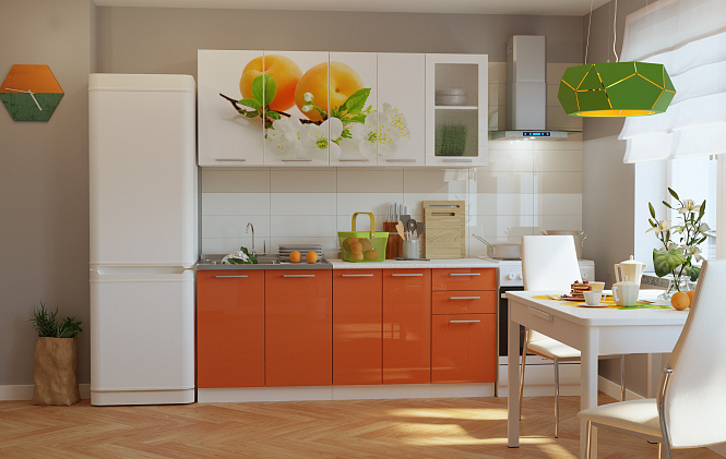 Кухня 1.8, фото К-59 МДФ