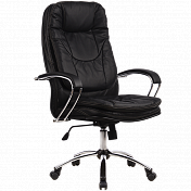 Кресло LK-11 Ch №721 (чёрный,Перфорированная кожа NewLeather*)