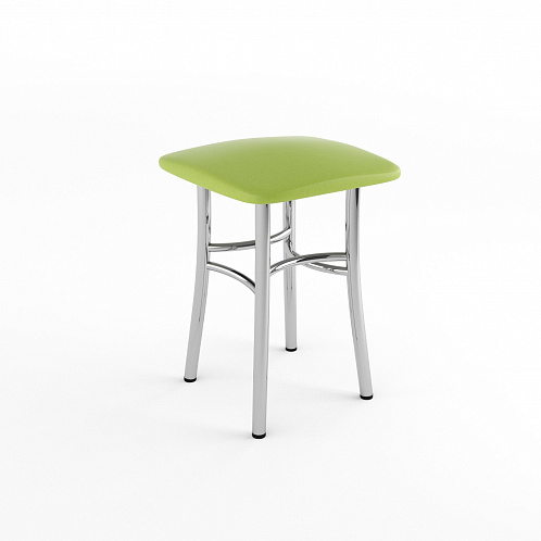 Табурет хром "Классик" (лайм 786)