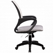 Кресло CS-9 TPL №24 (светло-серый,сетка,м-зм качания "Топ-ган")
