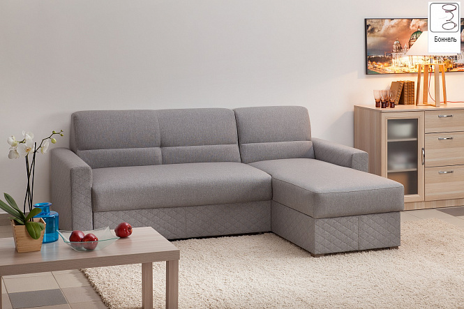 Угловой диван "Виктория" 2-1 КОМФОРТ (2240х1630х900)