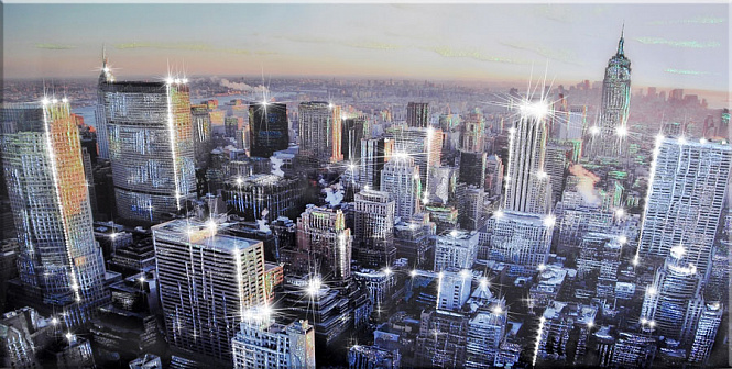 Картина "Манхэттен 3" коллекция Арт Декор 