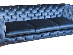 Комплект мебели 1546 3-х местный диван + кресло (ENJO-77 BLUE) 