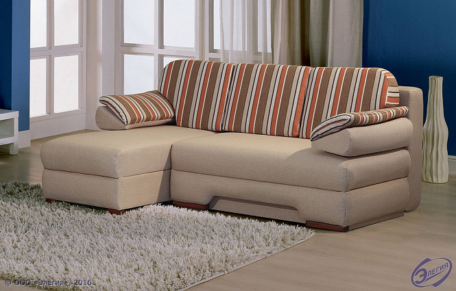 МЯГКИЙ УГОЛ "ВЕГА ТИК-ТАК" (ЛДСП) 