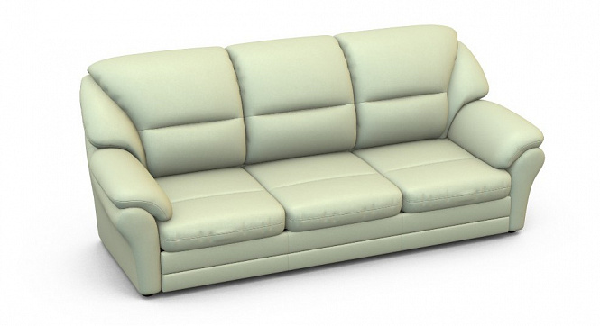 САН-РЕМО , диван-кровать трехместный,прямой, с механизмом "седафлекс" (357 147, Nabuk 15, Nabuk 15,Nabuk 15,0), к.3