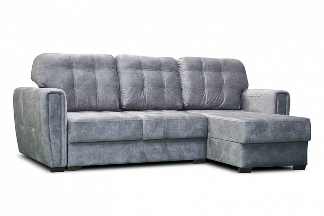 Диван угловой "Байрон" #9 ("Подушки: Goya mint (велюр, 9 кат)Сидение и спинка: Goya mint (велюр, 9 кат)Подлокотнтки: Goya mint (велюр, 9 кат)