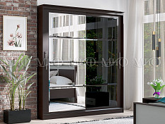 Шкаф-купе Элегант №7 2,0 м (Венге)