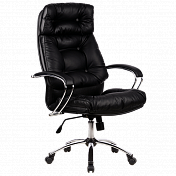 Кресло LK-14 Ch №721 (чёрный,Перфорированная кожа NewLeather*)