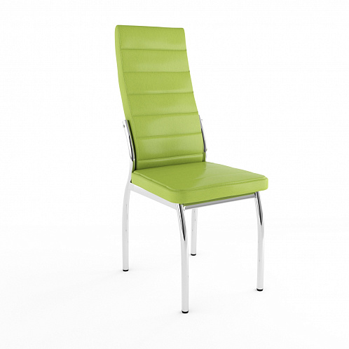 Стул хром "Лорд Полоса" (лайм 786)