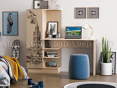 Стол компьютерный №1 (с фото) (Дуб беленый)