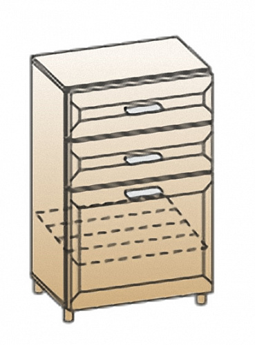 ТБ-1806 Тумба 870х540х355 