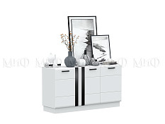 Магнолия Комод (Белый глянец)
