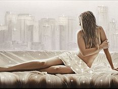 Картина "Рассвет в Нью Йорке" коллекция Арт Декор 