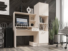 Стол компьютерный №3 (Сандал светлый)