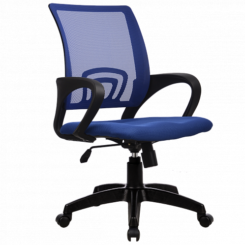 Кресло CS-9 PL №23 (синий,сетка)