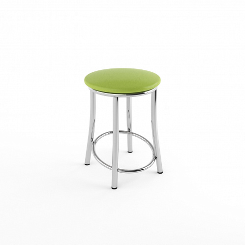 Табурет хром "Лира" (лайм 786)